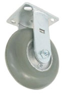 Rubber Rigid Caster