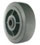 Caster Wheels: Gray Rubber