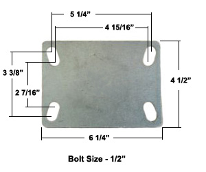 Model G15 Plate