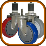 Stainless Steel Model K3 Casters