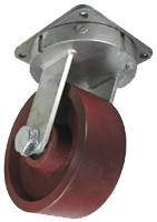 Ductile Steel caster wheel