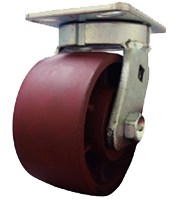 Ductile Steel caster wheel