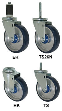 high capaciry rubber caster wheel