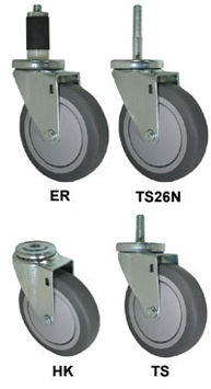 high capaciry rubber caster wheel