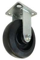 Rubber caster wheel