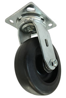 Rubber caster wheel