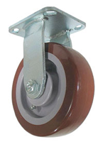 polyurethane on polyolefin caster wheel