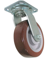 polyurethane on polyolefin caster wheel