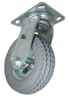 pneumatic caster wheel