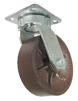 Ductile Steel caster wheel