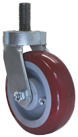 polyurethane on polyolefin caster wheel