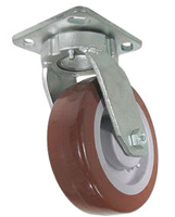 polyurethane on polyolefin caster wheel