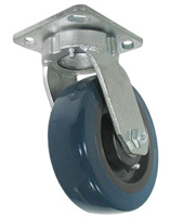 polyurethane on polyolefin caster wheel