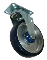 Polyurethane on Aluminum caster wheel