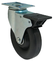 gray Polyolefin caster wheel