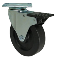 gray Polyolefin caster wheel