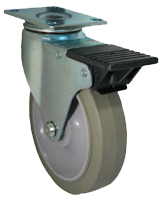 high capaciry rubber caster wheel