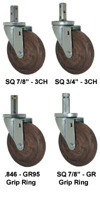 polyolefin caster wheel