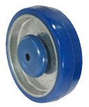 Polyurethan on Aluminum Caster Wheel