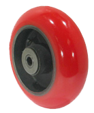 polyurethane on iron caster wheel