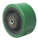 polyurethane on iron caster wheel