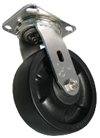 polyolefin caster wheel