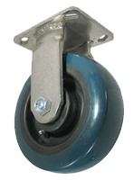 polyurethane on polyolefin caster wheel